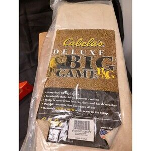 Cabela's Deluxe Big Game Bag 29 W x 44 D Heavy Duty 10 oz Canvas